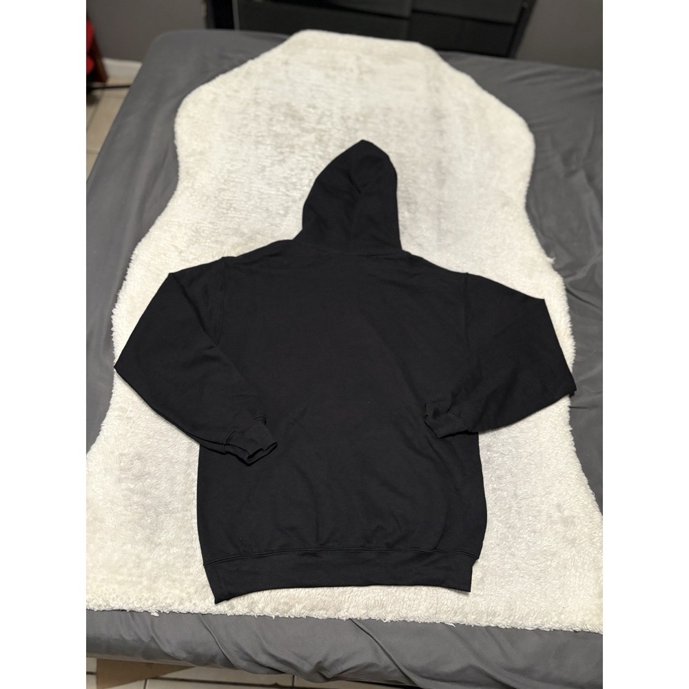 New Playboy Men's Black Pullover Hoodie Sweater Size Small Gildan NWT - Picture 2 of 7
